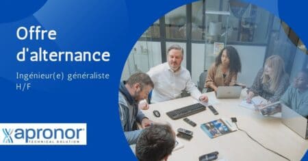APRONOR recrute un(e) alternant(e) Ingénieur(e) généraliste H/F